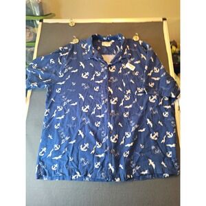 Ocean & Coast XXL  Short Sleeve Button Up Men's Shirt
